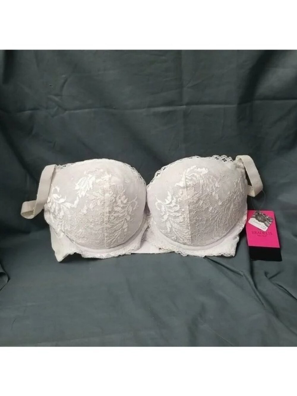 Bradelis Madelyn Bra White Size 34 D NEW WITH TAGS!